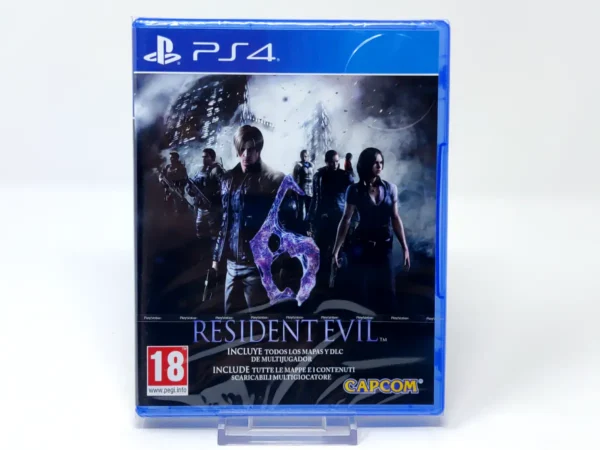 Portada de Resident Evil 6 HD (ESP) (Precintado) para PlayStation 4, edición PAL España, nuevo
