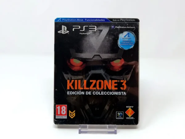 Portada de Killzone 3 (Edición Coleccionista) (ESP) (Steelbook) para PlayStation 3, edición PAL España, de segunda mano