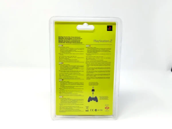 Mando Oficial Dual Shock 2 Negro PS2 (Precintado) para PlayStation 2, edición PAL España, de segunda mano