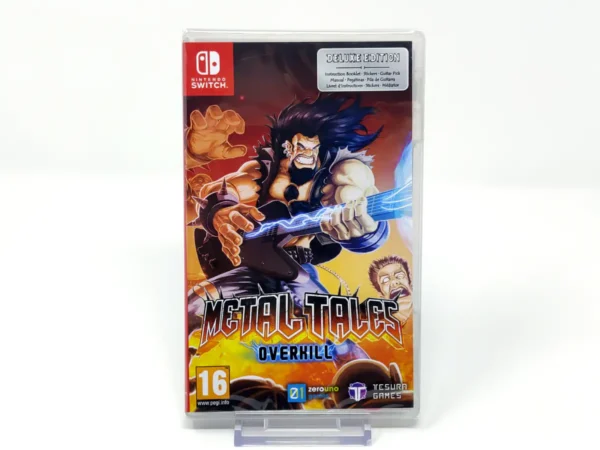 Portada de Metal Tales: Overkill (Deluxe Edition) (ESP) (Precintado) para Nintendo Switch, edición PAL España, nuevo