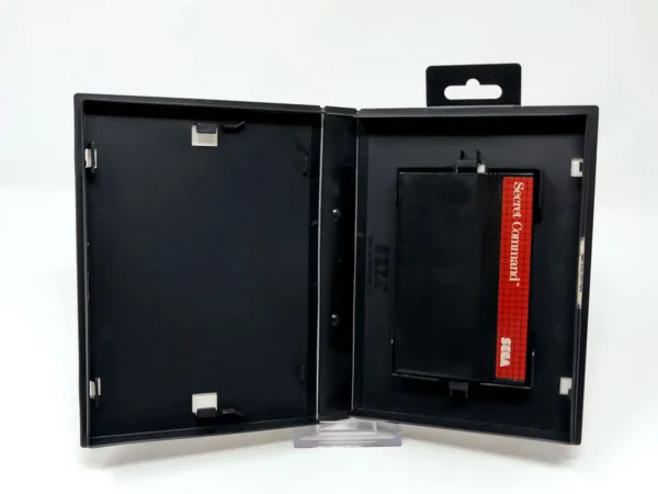 Lateral de la caja de Secret Command (ESP) (Rebajado) para Sega Master System