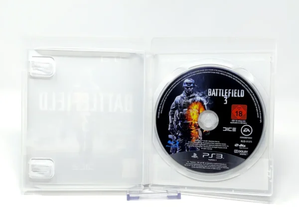 Interior del juego Battlefield 3 (ESP) (v1) (Rebajado) para PlayStation 3 con disco y manual