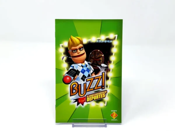 Buzz! El Gran Concurso de Deportes (ESP) (Manual) para PlayStation 2, edición PAL España, de segunda mano