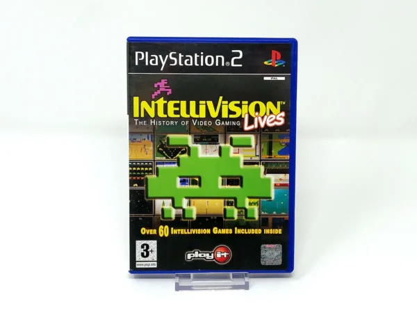 Portada de Intellivision Lives: The History of Video Gaming (UK) para PlayStation 2, edición PAL UK, de segunda mano