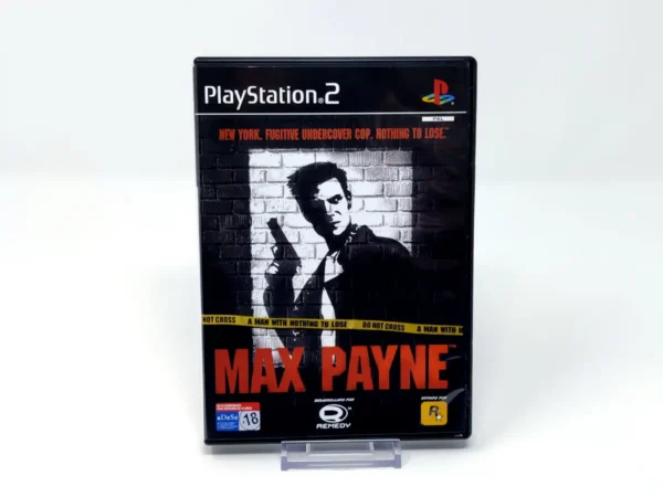 Portada de Max Payne (ESP) (Rebajado) para PlayStation 2, edición PAL España, de segunda mano