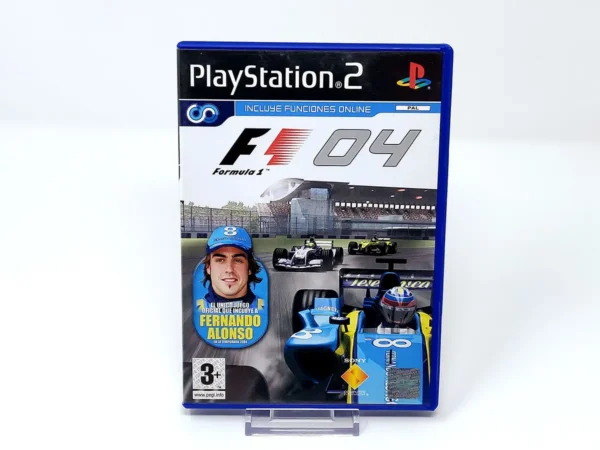 Parte trasera de Formula One 04 (ESP) (v2) (Rebajado) para PlayStation 2, edición PAL España