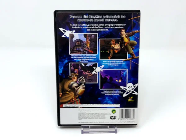 Parte trasera de Disney: El Planeta del Tesoro (ESP) para PlayStation 2, edición PAL España