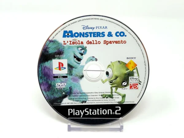 Disney/Pixar Monsters & Co.: L'Isola dello Spavento (ITA) (Disco) para PlayStation 2, edición PAL Italia, de segunda mano