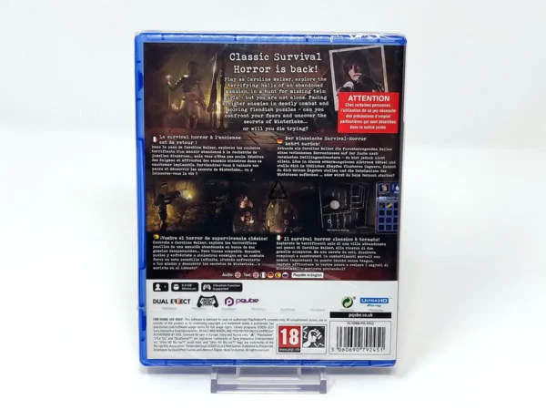 Parte trasera de Tormented Souls (ESP) (Precintado) para PlayStation 5, edición PAL España
