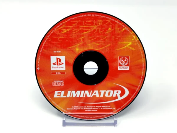 Eliminator (ESP) (Disco) para PlayStation 1, edición PAL España, de segunda mano