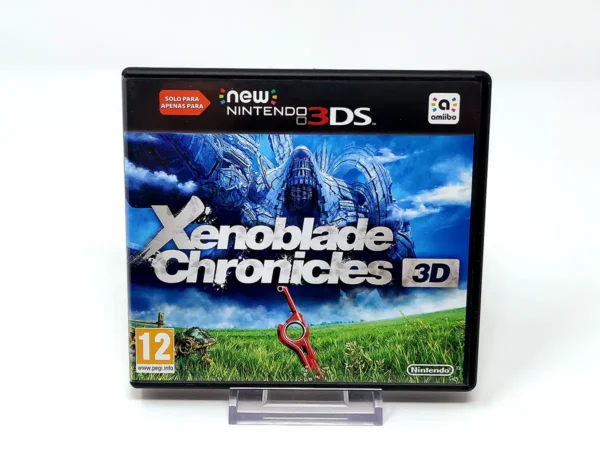 Portada de Xenoblade Chronicles 3D (ESP) para Nintendo 3DS, edición PAL España, de segunda mano