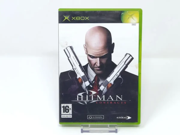 Portada de Hitman: Contracts (UK) para XBOX, edición PAL UK, de segunda mano