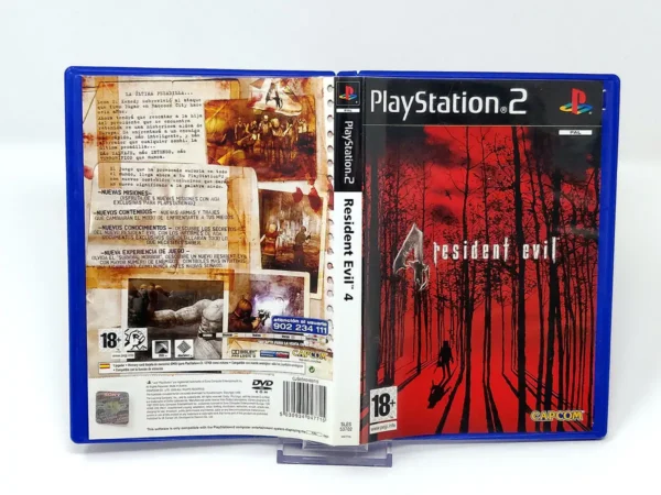 Resident Evil 4 (ESP) (Carátula) para PlayStation 2, edición PAL España, de segunda mano