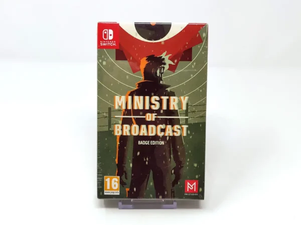 Portada de Ministry of Broadcast (Badge Edition) (ESP) (Precintado) para Nintendo Switch, edición PAL España, nuevo