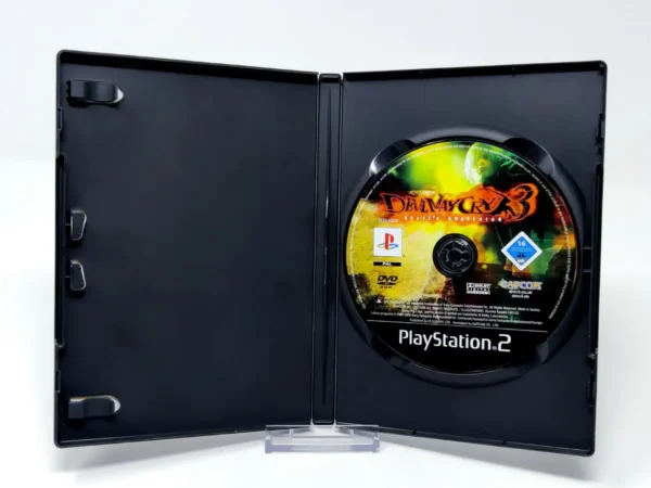 Interior del juego Devil May Cry 3: Dante's Awakening (ESP) (Rebajado) para PlayStation 2 con disco y manual