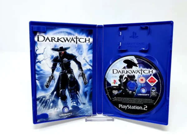 Interior del juego Darkwatch (ESP) para PlayStation 2 con disco y manual