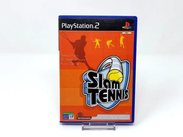 Portada de Slam Tennis (ESP) para PlayStation 2, edición PAL España, de segunda mano