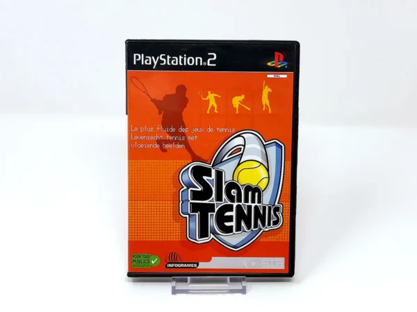 Portada de Slam Tennis (FRA) para PlayStation 2, edición PAL Francia, de segunda mano