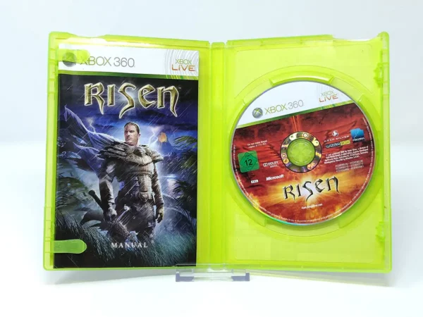 Lateral de la caja de Risen (ESP) para XBOX 360