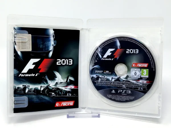 Interior del juego F1 2013 (ESP) (Rebajado) para PlayStation 3 con disco y manual