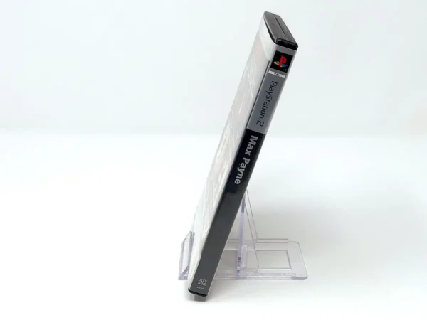 Lateral de la caja de Max Payne (ESP) (Platinum) para PlayStation 2