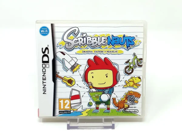 Portada de Scribblenauts (ESP) para Nintendo DS, edición PAL España, de segunda mano