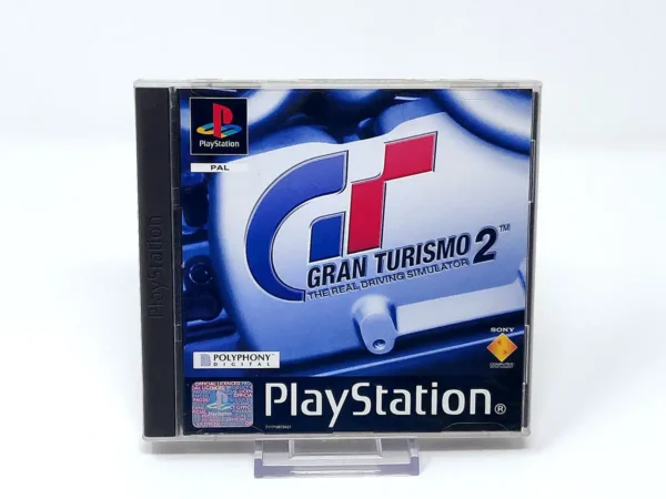 Portada de Gran Turismo 2 (ESP) (Caratulas) para PlayStation 1, edición PAL España, de segunda mano