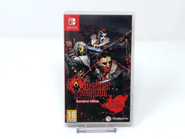 Portada de Darkest Dungeon: Ancestral Edition (ESP) para Nintendo Switch, edición PAL España, de segunda mano