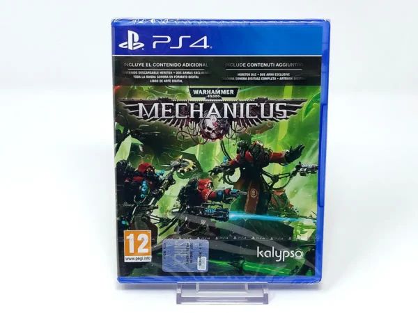 Portada de Warhammer 40,000: Mechanicus (ESP) (Precintado) para PlayStation 4, edición PAL España, nuevo