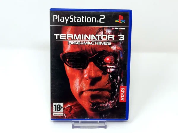Portada de Terminator 3: Rise of the Machines (ESP) para PlayStation 2, edición PAL España, de segunda mano