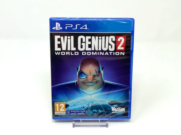 Portada de Evil Genius 2: World Domination (ESP) (Precintado) para PlayStation 4, edición PAL España, nuevo