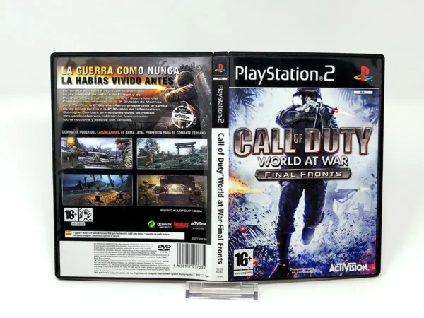 Call of Duty: World at War: Final Fronts (ESP) (Carátula) para PlayStation 2, edición PAL España, de segunda mano
