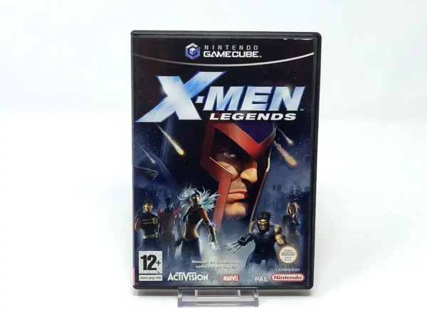 Portada de X-Men Legends (ESP) para Nintendo GameCube, edición PAL España, de segunda mano