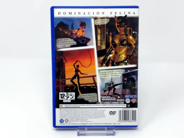 Parte trasera de Catwoman (ESP) (Rebajado) para PlayStation 2, edición PAL España