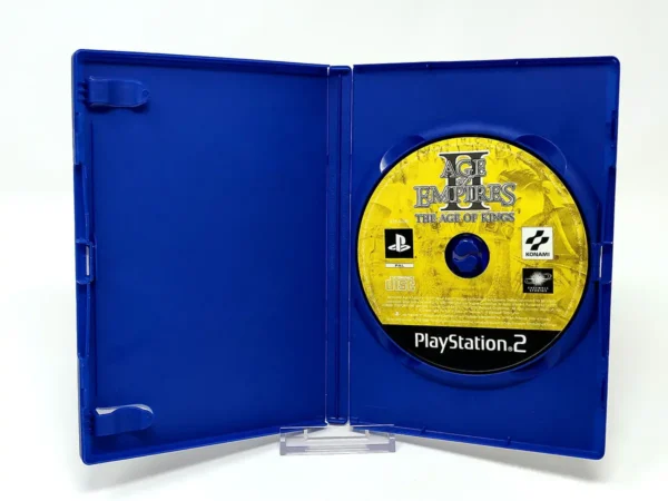 Interior del juego Age of Empires II: The Age of Kings (ESP) (Rebajado) para PlayStation 2 con disco y manual