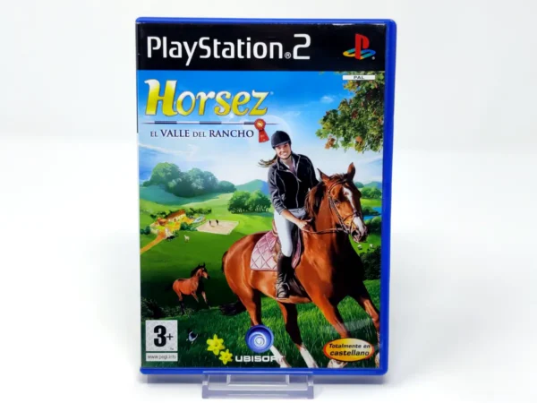 Portada de Horsez: El Valle del Rancho (ESP) para PlayStation 2, edición PAL España, de segunda mano