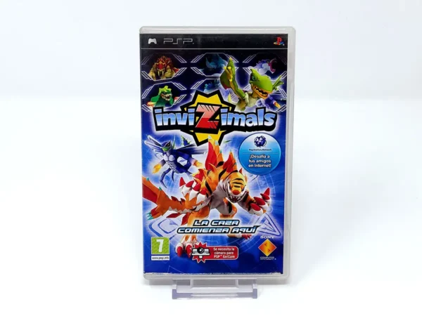 Portada de Invizimals (ESP) (Rebajado) para PSP, edición PAL España, de segunda mano