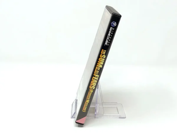 Lateral de la caja de The Sum of All Fears (Pánico Nuclear) (ESP) para Nintendo GameCube