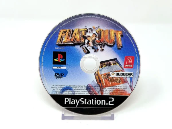 FlatOut (ESP) (Disco) para PlayStation 2, edición PAL España, de segunda mano