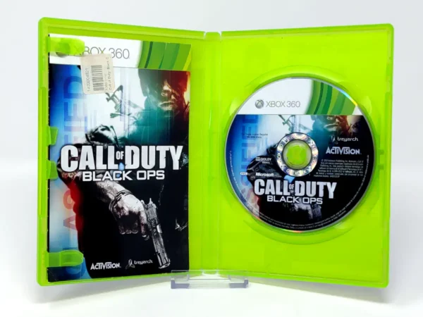 Interior del juego Call of Duty: Black Ops (ESP) (Rebajado) para XBOX 360 con disco y manual