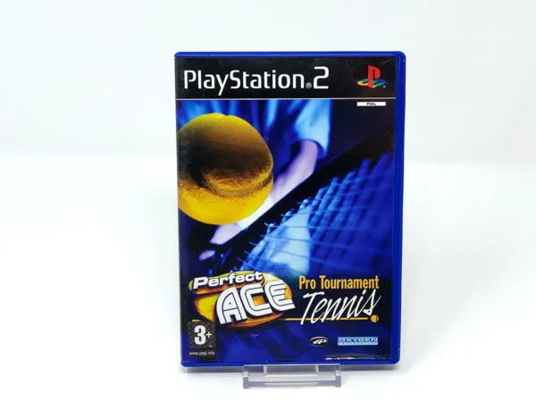 Portada de Perfect Ace: Pro Tournament Tennis (ESP) para PlayStation 2, edición PAL España, de segunda mano