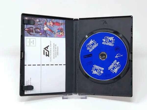 Lateral de la caja de Los Sims: Superstar (ESP) (Rebajado) para PC