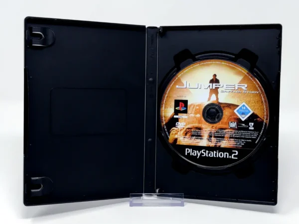 Interior del juego Jumper: Griffin's Story (ESP) (Rebajado) para PlayStation 2 con disco y manual