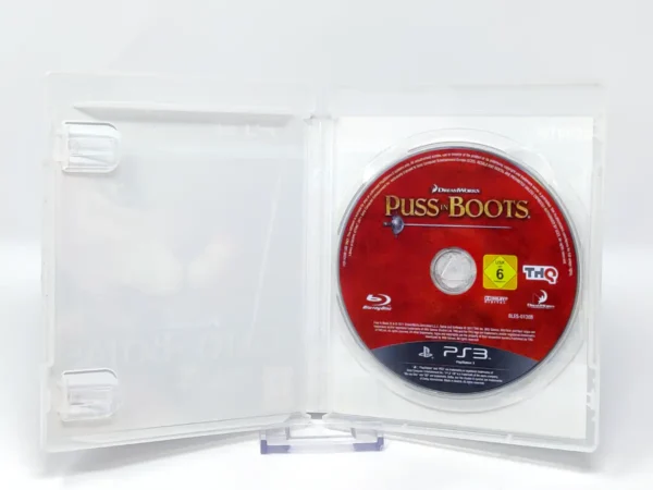 Interior del juego El Gato con Botas (ESP) (Rebajado) para PlayStation 3 con disco y manual