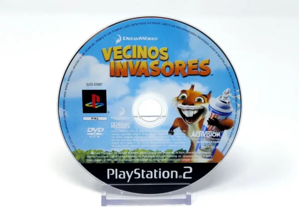 Vecinos Invasores (ESP) (Disco) para PlayStation 2, edición PAL España, de segunda mano