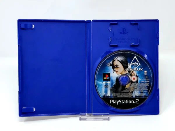 Interior del juego Aeon Flux (ITA) (Rebajado) para PlayStation 2 con disco y manual