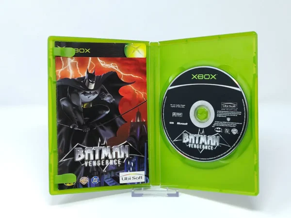 Lateral de la caja de Batman: Vengeance (ESP) para XBOX
