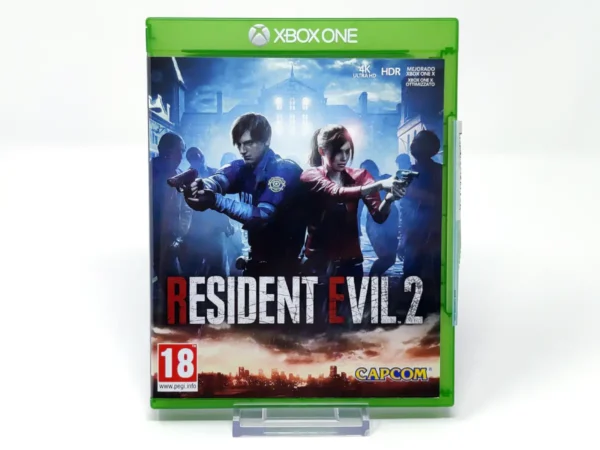 Portada de Resident Evil 2 (ESP) para XBOX One / Series X/S, edición PAL España, de segunda mano