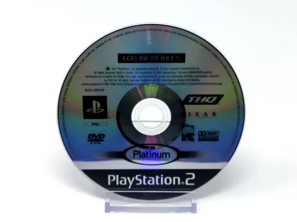 Disney/Pixar Los Increíbles (ESP) (Platinum) (Disco) para PlayStation 2, edición PAL España, de segunda mano