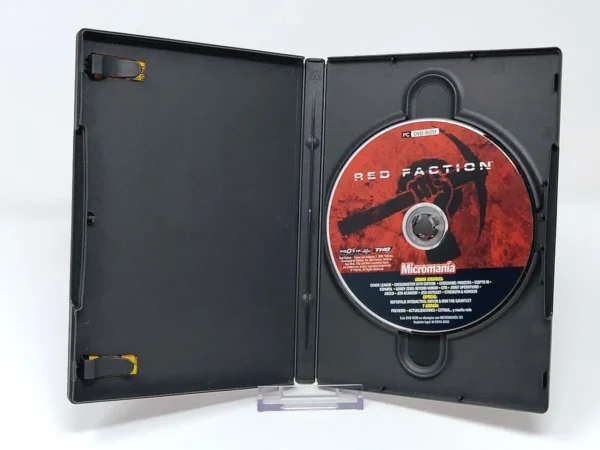 Interior del juego Red Faction (ESP) para PC con disco y manual